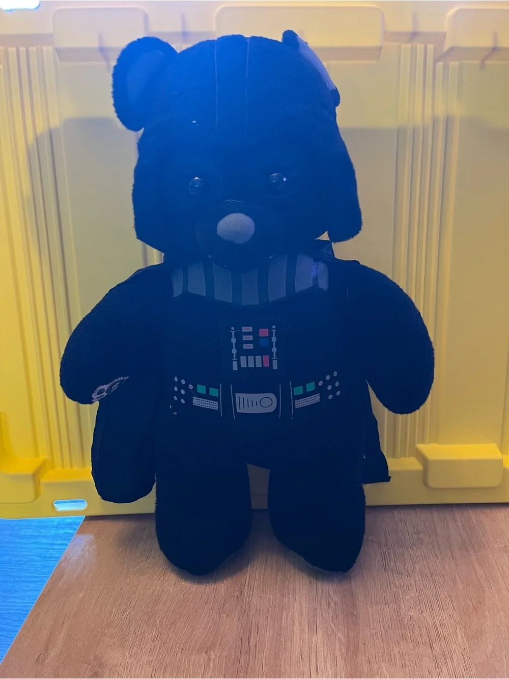 Build-A-Bear BABW Star Wars Darth Vader Bear Plush with Cape 18 Inches no sound
